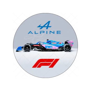 Jedlá dekorace na dort ALPINE 2022, VARIANTA Jedlý papír 1623