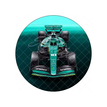 Jedlá dekorace na dort ASTON MARTIN 2022, VARIANTA Jedlý papír 1624