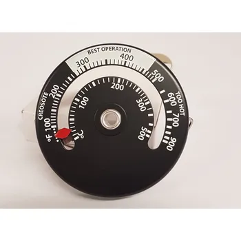 Magnetický teploměr na kouřovod 65 mm