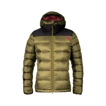 Pánská casual bunda RAFIKI MORENA lizard/raven 40; Hnědá mikina + DÁREK DLE VÝBĚRU!