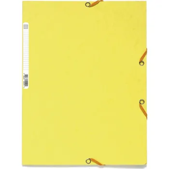 Exacompta Spisové desky na gum,A4, prešpán, 400gsm, žluté, 1ks
