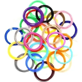 Filament 3D tisk- Náplně PLA do 3D pera 20 barev