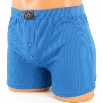 Boxerky Boxerky EU modré (úpletové pánské boxerky ve velikosti od L až po 7XL)