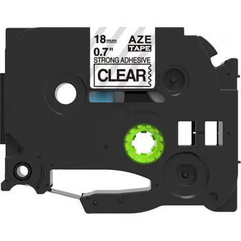Pásek do tiskárny Alternativní páska Brother TZ-S141/TZe-S141, 18mm x 8m,extra adhesivní černý tisk/čirý podkl