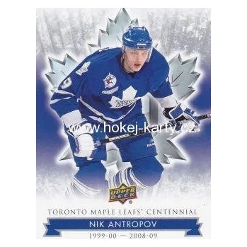 Karetní hra řadová karta NIK ANTROPOV 17-18 Toronto Centennial číslo 55