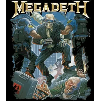 Nášivka nášivka na záda, zádovka Megadeth II
