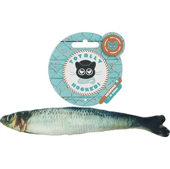 Hračka pro kočku Hračka pro kočky TOTALLY HOOKED - Madnip sleď (S) 20cm