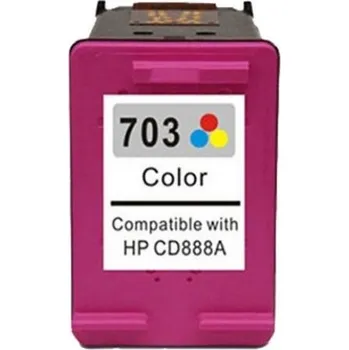 Alternativa inkoust HP CD888AE, No.703, tricolor ,10ml