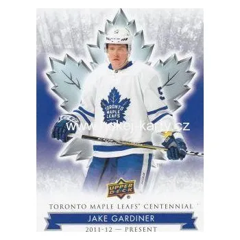 Karetní hra řadová karta JAKE GARDINER 17-18 Toronto Centennial číslo 67