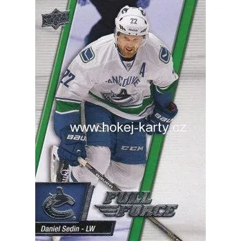Sběratelská karetní hra řadová karta DANIEL SEDIN 15-16 Full Force číslo 46