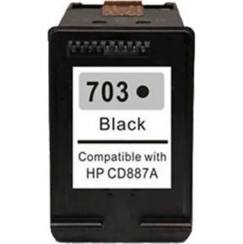 Alternativa inkoust HP CD887AE, No.703, black, 16ml