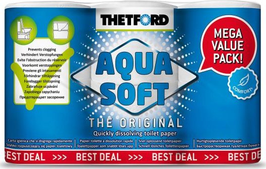 THETFORD Toaletní papír Aqua Soft BAG 6