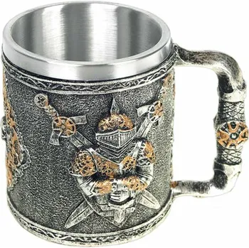 Sklenice Královský pohár Rytíř (Pohár jako bytová dekorace)