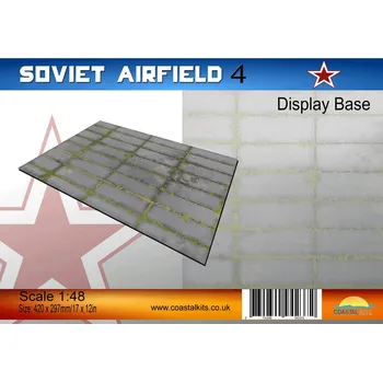 Plastikový model Coastal kits 1/48 Soviet Airfield 4 (420 x 297mm)