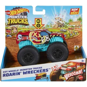 autíčko Mattel Hot Wheels® Monster Trucks Svítící a rámusící vrak DEMO DERBY