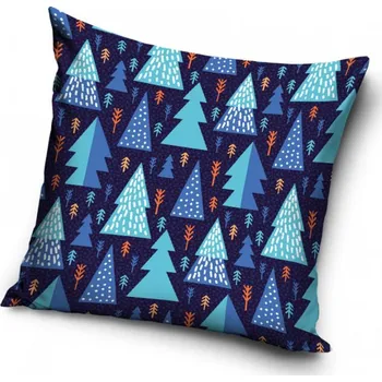 Dekorativní polštářek Carobotex Vánoční polštářek Ledový les 40x40 cm