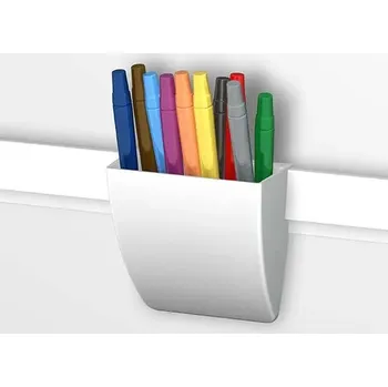 Obraz Kapsa na psací potřeby k informační liště INFO RAIL Barva: Bílá