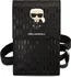 Pouzdro na mobilní telefon Karl Lagerfeld Monogram Ikonik Wallet Phone Bag černé