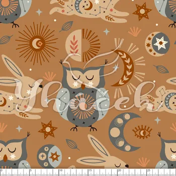 Kočárkovina, Zvířecí souhvězdí na světlejší hnědé