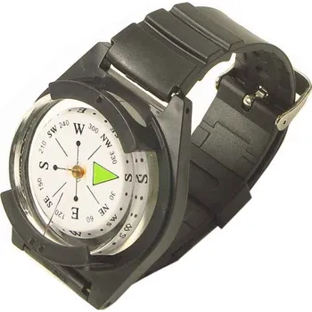 kompas na ruku miltec náramek (kompas na ruku s plastovým páskem)