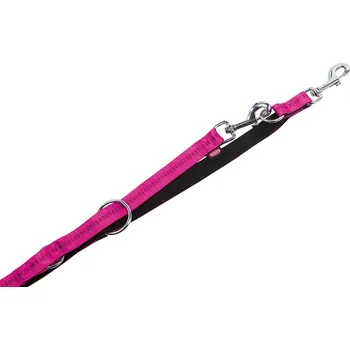Vodítko pro psa Vodítko NOBBY Soft Grip nylonové přepínací růžové 1x200cm