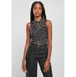 Body Urban Classics Ladies Sleeveless Mesh Body - asphalt/black 3XL