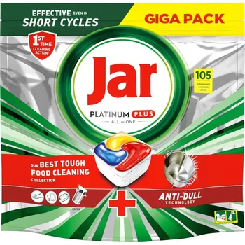 Jar Platinum Plus All in One Lemon, 105 ks