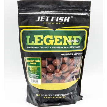 Boilies Jetfish Jet Fish Boilie Legend Range - Kořeněný Tuňák/Broskev - 24 mm Hmotnost: 1 kg