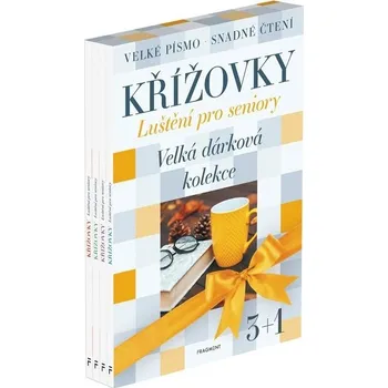 Kniha Křížovky pro seniory (Box) - Fragment