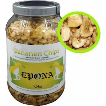 Sušená potravina EPONA Bananen Chips - sušené banány 1kg