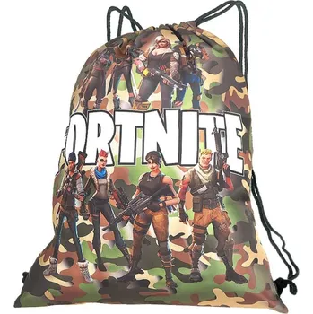 Dětský batoh Batoh na záda Fortnite Battle Royale (stahovací vak na záda s potiskem Fortnite)