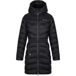 Kilpi dámský zimní prošívaný kabát Leila-W Barva: černá, Velikost: 44