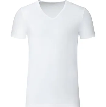 Pánské tričko Pánské triko Benetton Men V-Neck T-Shirt White XL
