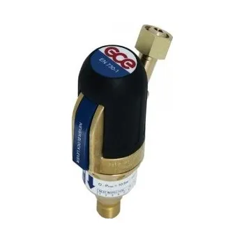 Příslušenství ke svářečce GCE SG5 Kyslík G 3/8 FA Zhášecí Vložka NV Zpětný Ventil TV Tepelný Uzavírací Ventil PV Tlakový Uzavírací Ventil Pojistka