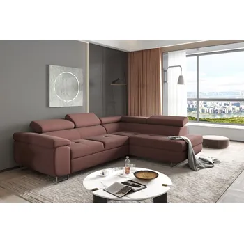 Sedací souprava Rohová rozkládací sedačka Aston s úložným prostorem - Monolith 63 Varianta: Pravá