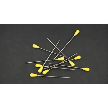Špendlíky čalounické 1,4x62mm 100ks žluté
