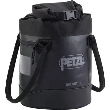 Vak na lezecké lano PETZL BUCKET vak na lano 15 L černý