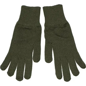 Armáda ČR Rukavice prstové ČSLA/AČR pletené ZELENÉ