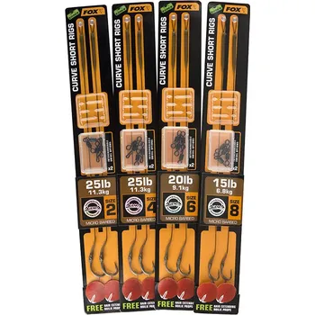 Fox EDGES™ CURVE SHORT READY RIGS GRAVELLY BROWN č.: 2