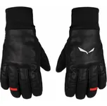 rukavice Salewa Full Leather Glove, black out - vel. L 114004