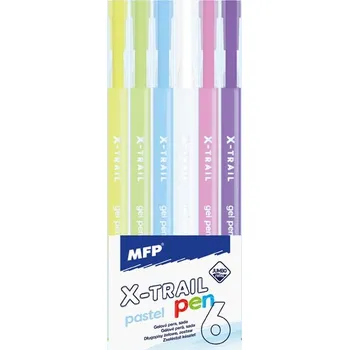 UNIPAP gelové pero set BS 6ks PASTEL 6001343 271445