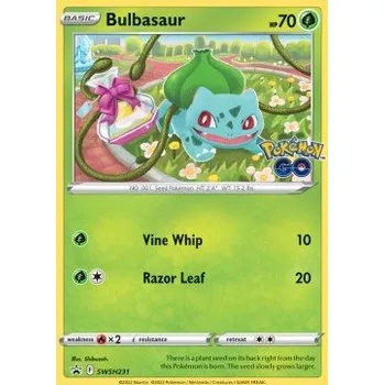 Karetní hra Pokémon SWSH231 Bulbasaur - Black Star Promos