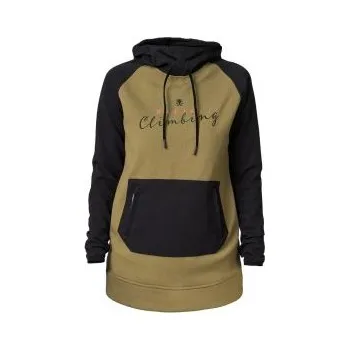 Dámská mikina RAFIKI MANDALA liizard/raven 36; Hnědá mikina + DÁREK DLE VÝBĚRU!