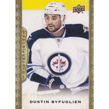 Sběratelská karetní hra řadová karta DUSTIN BYFUGLIEN 14-15 Masterpieces číslo 6