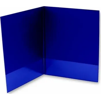 Desky se záložkou 80 mm - modré