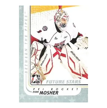 Sběratelská karetní hra řadová karta EVAN MOSHER 10-11 BTP Future Stars číslo 11