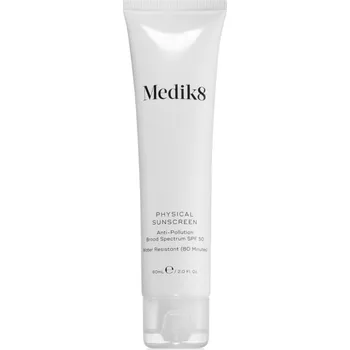 Sluneční brýle Medik8 Physical Sunscreen ochranný krém na obličej SPF 50 60 ml