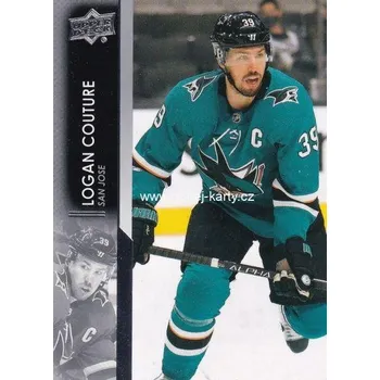 Sběratelská karetní hra řadová karta LOGAN COUTURE 21-22 UD Ser. 2 číslo 394