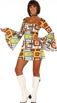 Karnevalový kostým Fiestas Guirca Disco šaty 70. léta