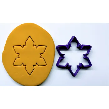 Vánoční dekorace Sněhová vločka #6 vykrajovátko - 3 velikosti k výběru